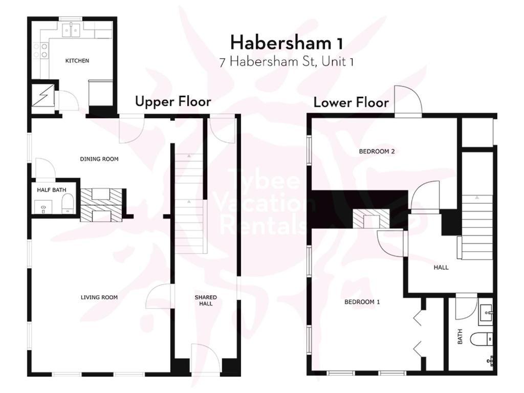 דירות סוואנה Habersham 1 מראה חיצוני תמונה
